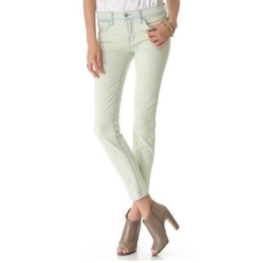 J Brand Mint Skinny Jeans